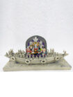 Durga Ma on boat Made of Stone dust